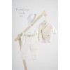 Βαπτιστικό κοστούμι Piccolino Furilo σε χρώμα Ivory